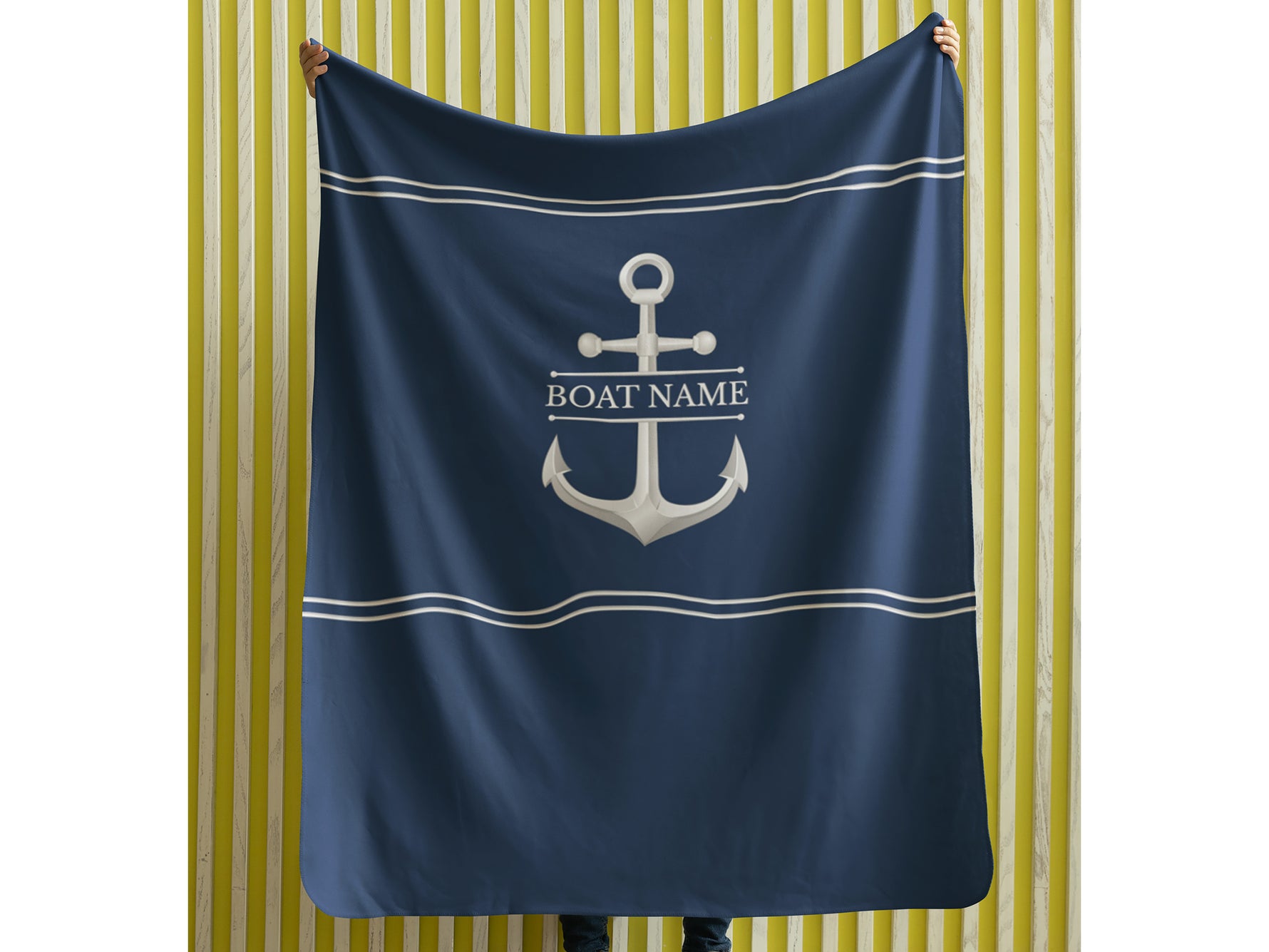 Boat Blanket, Boat Gift, Boat Bedding, Yacht Decor, Boat Captain Gift