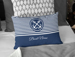 Boat Lumbar Pillow, Boat Gift, Boating Accessories, Yacht Pillow, Boat Decor, Sailing Gift