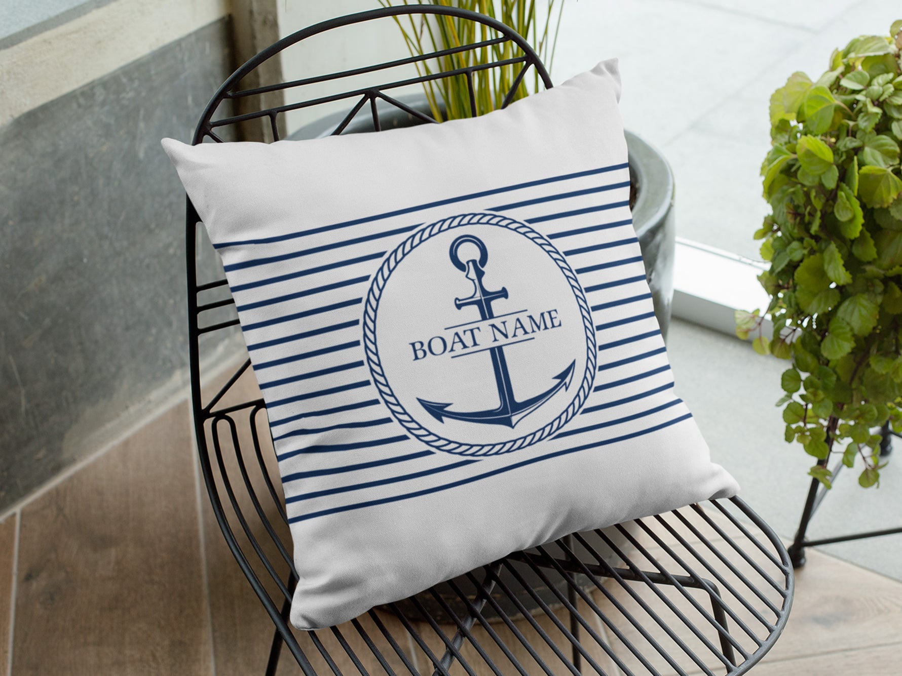 Boat Pillow, Boat Gift, Boating Accessories, Boat Cushion, Nautical Decor, Sailing Gift