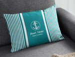 Custom Boat Pillow, Nautical Decor, Boat Accessories, Boat Cushion, Boat Gift for Women