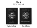 Boating Guest Book, Boat Gifts, Boat Journal, Nautical Notebook, Captains Log