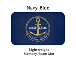 Boat Mat Personalized, Boat Gift, Yacht Mat, Boat Accessories