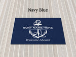 Outdoor Boat Rug, Boat Gift, Boat Mat, Custom Boat Decor, Sailing Gifts for Men