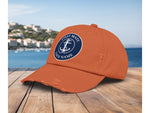 Boat Cap Personalized, Boat Gift for Dad, Captain Hat, Nautical Cap, Anchor Hat, First Mate