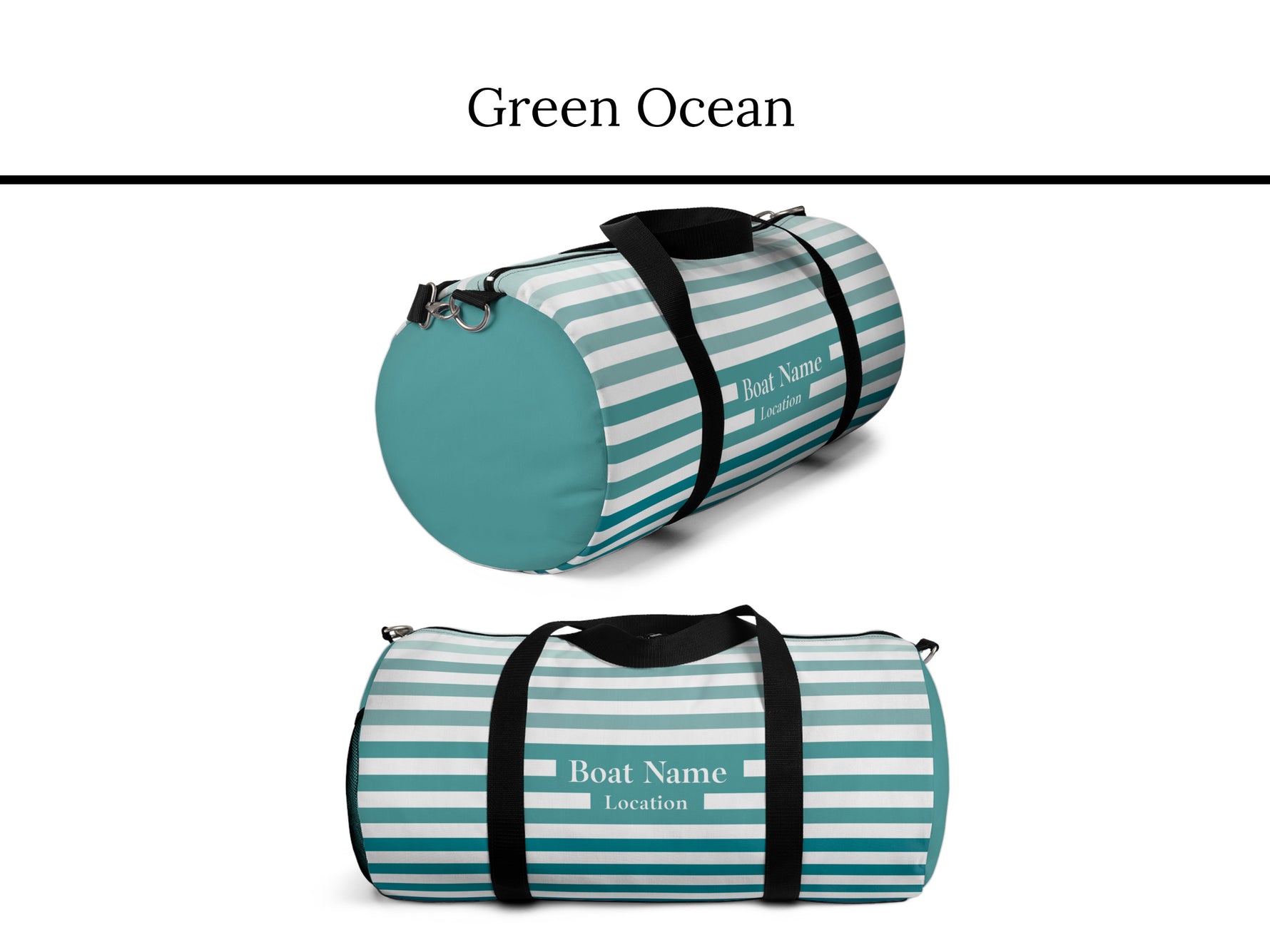 Boat Bag Personalized, Boating Gift, Duffel Bag for Women, Nautical Travel Bag, Boat Owner Gift