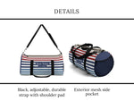 Boat Bag Personalized, Boating Gift, Duffel Bag for Women, Nautical Travel Bag, Boat Owner Gift