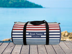 Boat Bag Personalized, Boating Gift, Duffel Bag for Women, Nautical Travel Bag, Boat Owner Gift