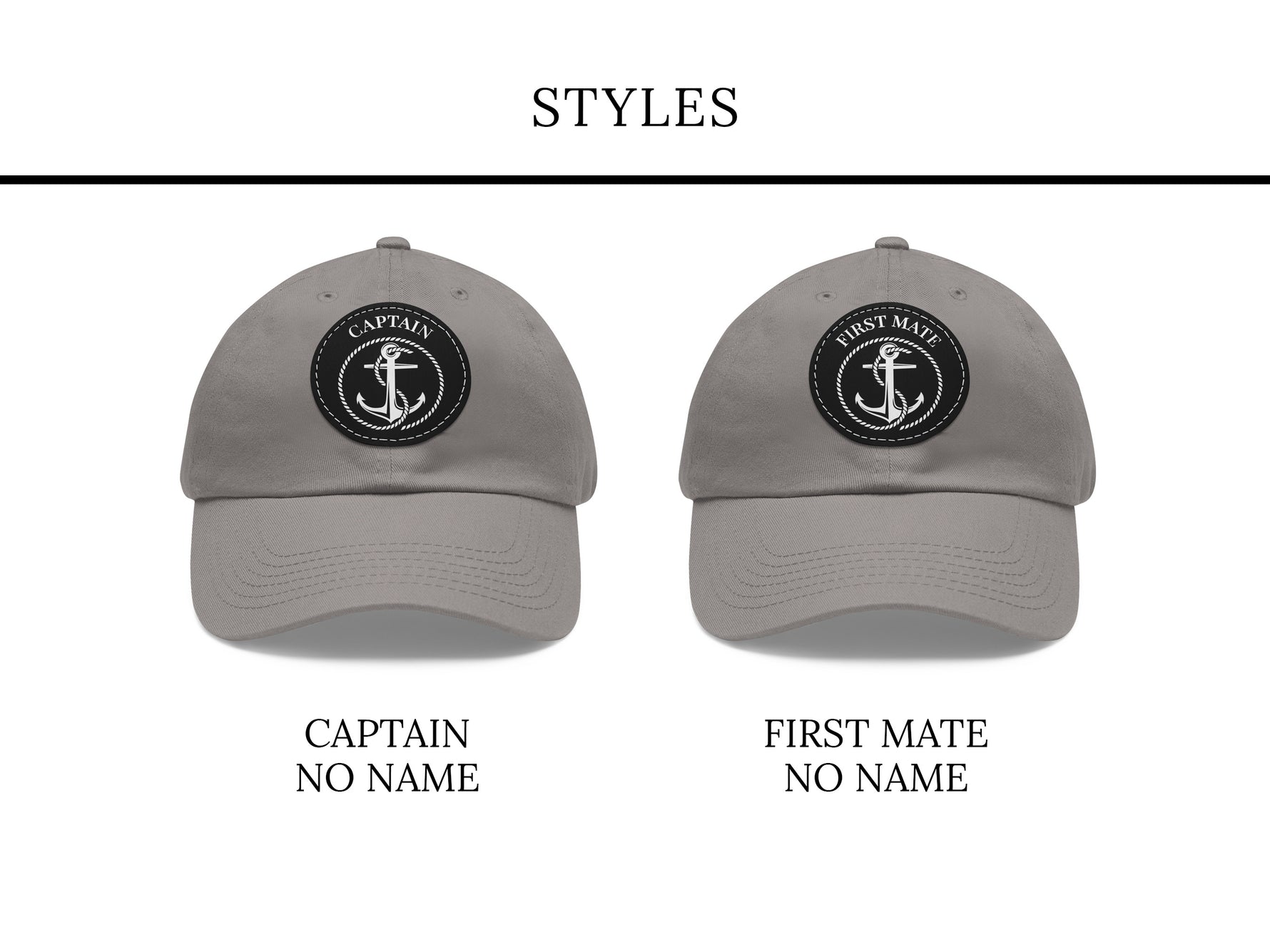 Personalized Captain Gift, Boat Hat, Captain Hat, Gift for Captain Dad, Nautical Cap, Anchor Hat