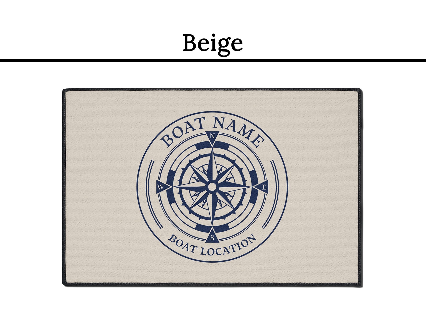 Boat Name Mat, Custom Boat Mat, Boat Gifts for Men, Boat Mat Personalized