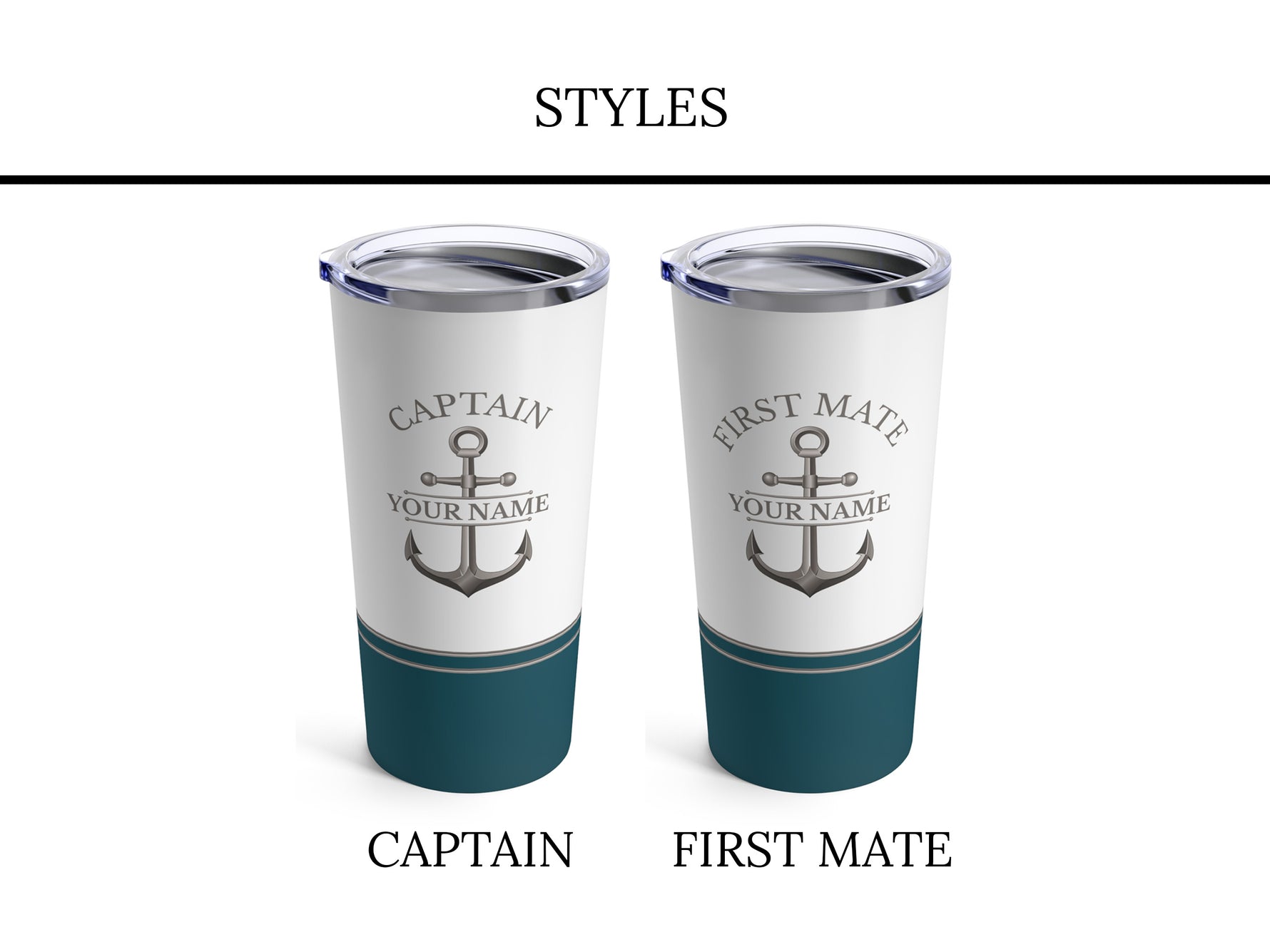 Boat Tumbler, Boat Gift, Captain First Mate, Sailing Gifts, Boating Accessories