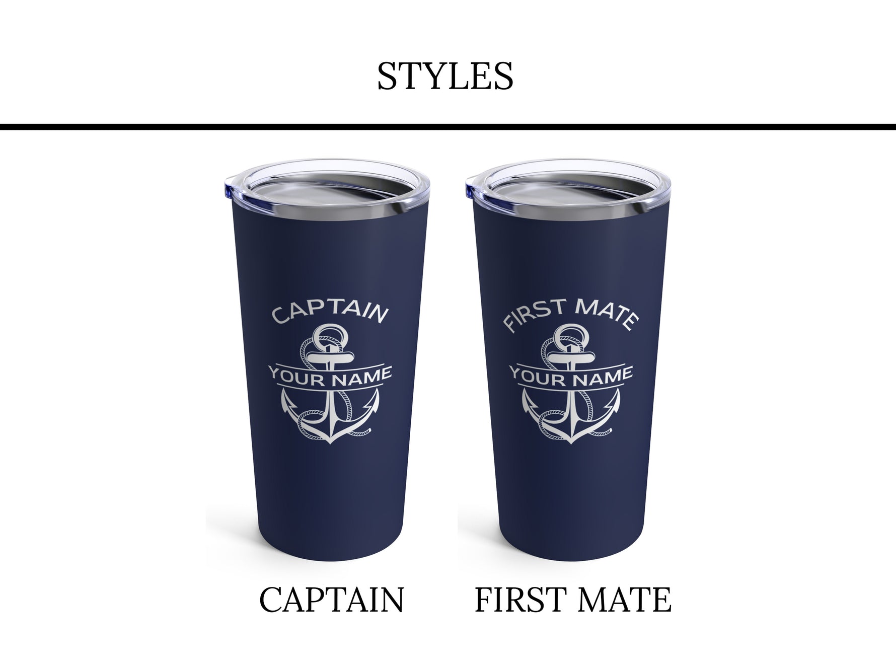 Boat Gift, Boat Tumbler, Boating Accessories, Lake Tumbler, Captain First Mate