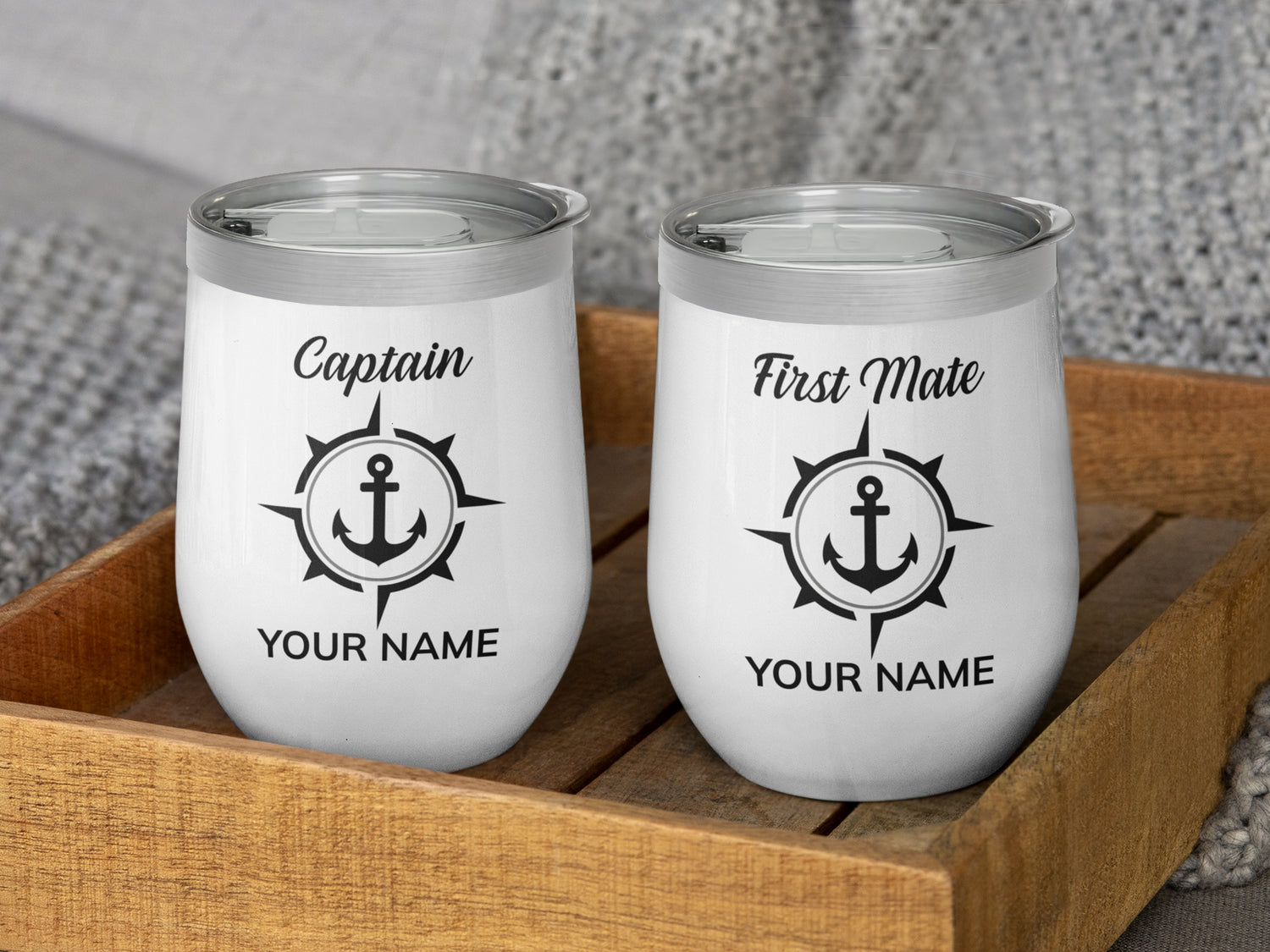 Boat Captain Tumbler | Upwind Design