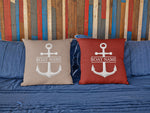 Custom Outdoor Boat Cushion, Boating Decor, Boat Gift, Nautical Pillow, Boat Accessories