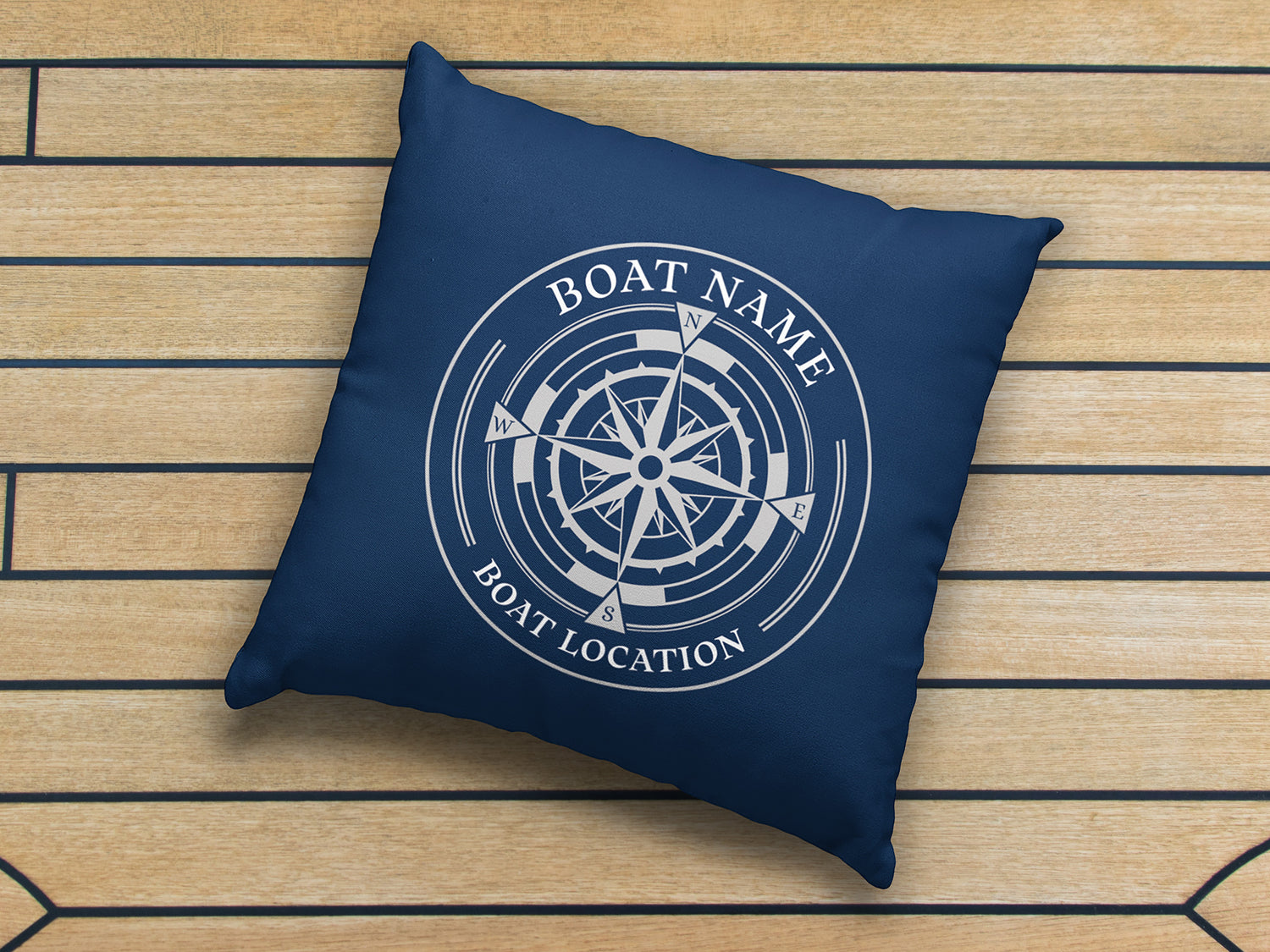 Custom Boat Pillow, Personalized Boat Pillow, Gift for Sailor, Nautical Decor