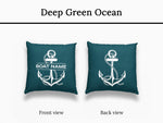 Custom Outdoor Boat Pillow, Boat Accessories, Boat Gift for Women, Sailing Gifts for New Boat Owners