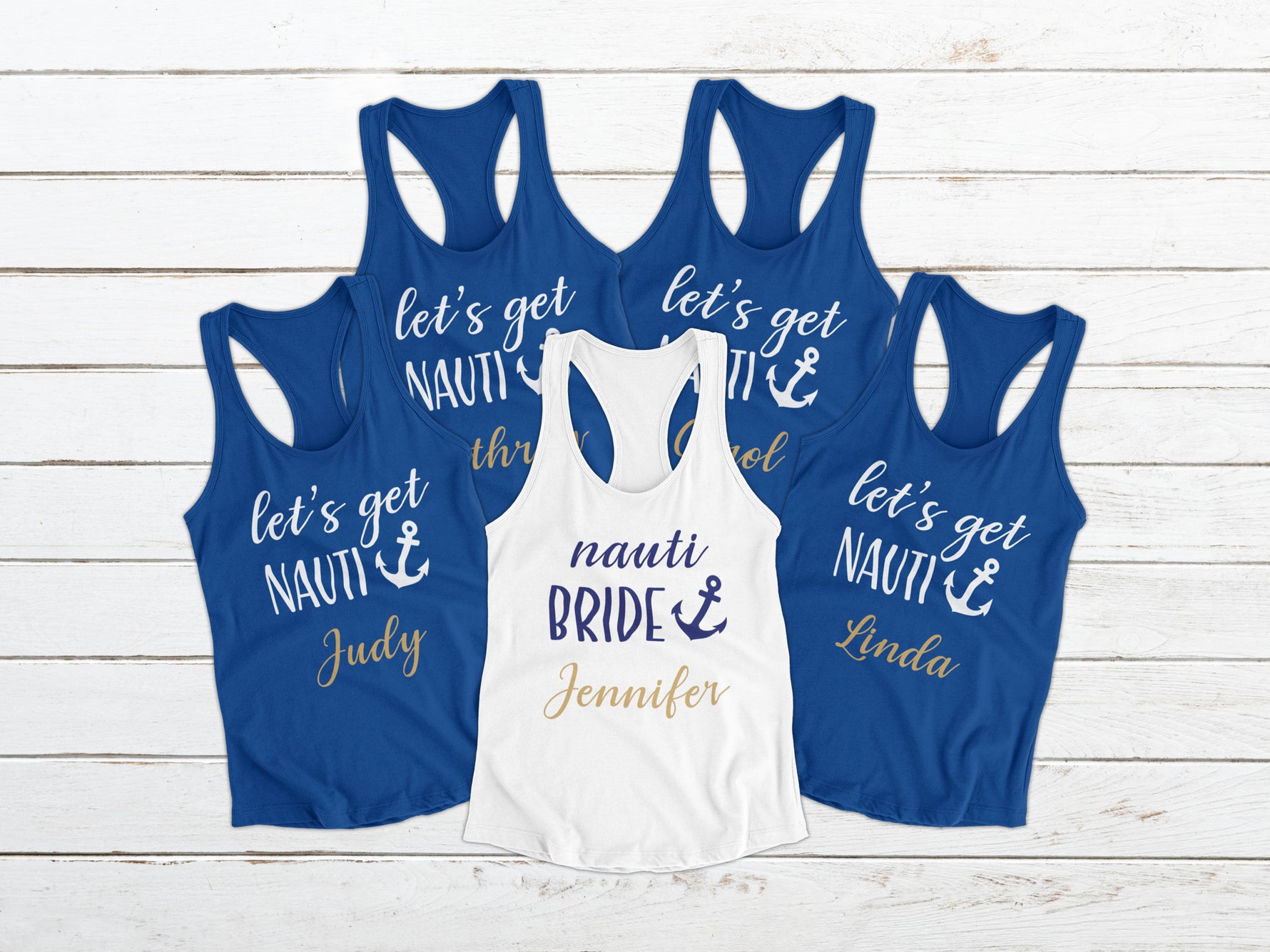 Nautical Bachelorette Party Shirts, Beach Bachelorette Shirts, Let&#39;s Get Nauti, Cruise Bachelorette, Last Sail Before the Veil