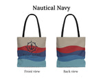 Anchor Tote Bag, Custom Boat Name Nautical Tote Bag, Boat Gift for Women