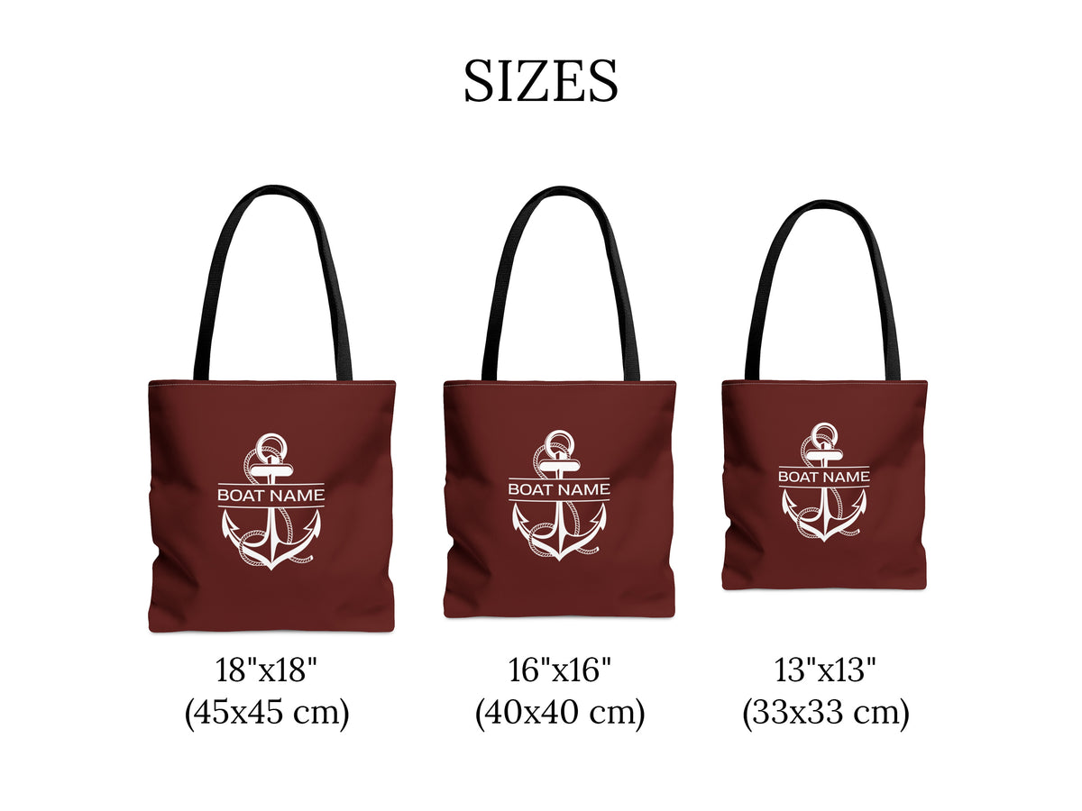 Anchor Boat Bag, Boat Gifts for Women, Nautical Bag, Boat Tote Bag, Sailing Gift, Boat Bachelorette