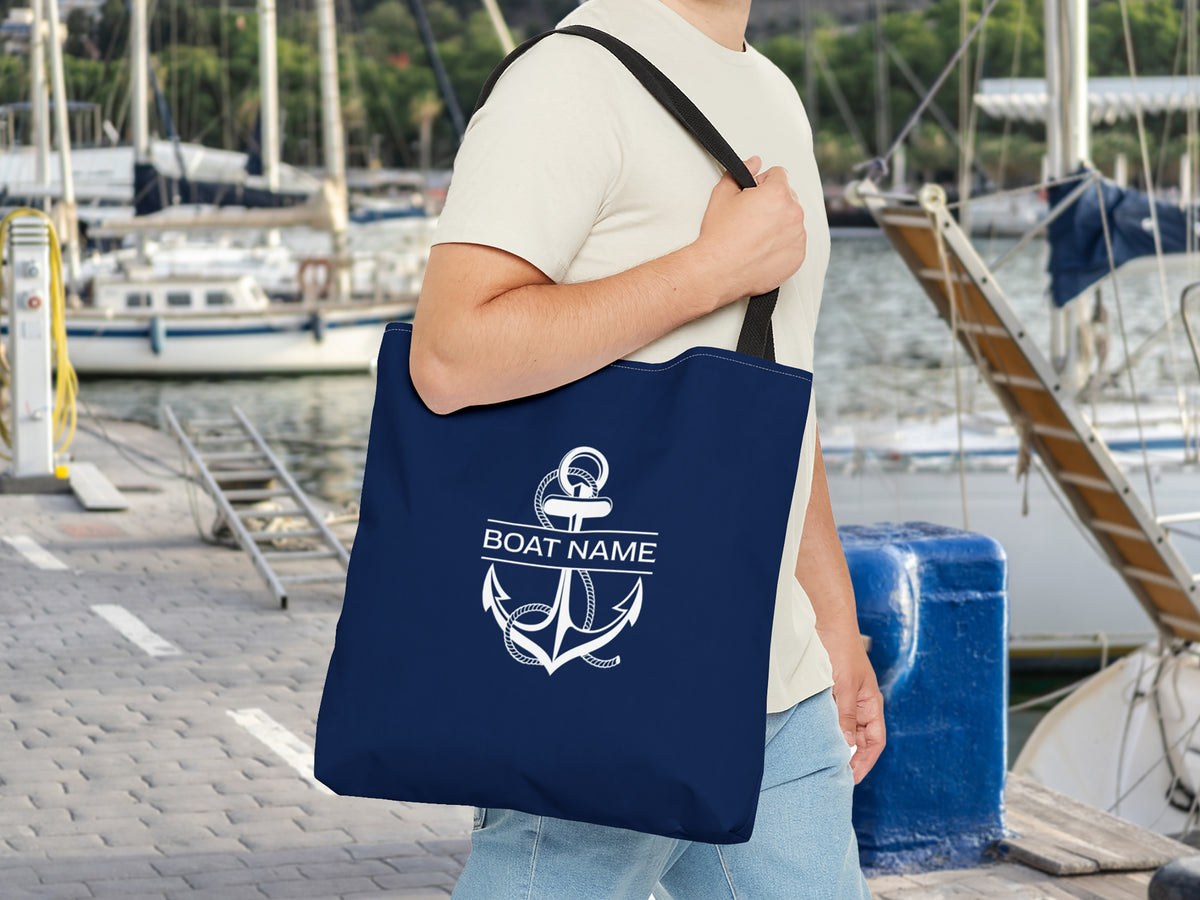 Anchor Boat Bag, Boat Gifts for Women, Nautical Bag, Boat Tote Bag, Sailing Gift, Boat Bachelorette