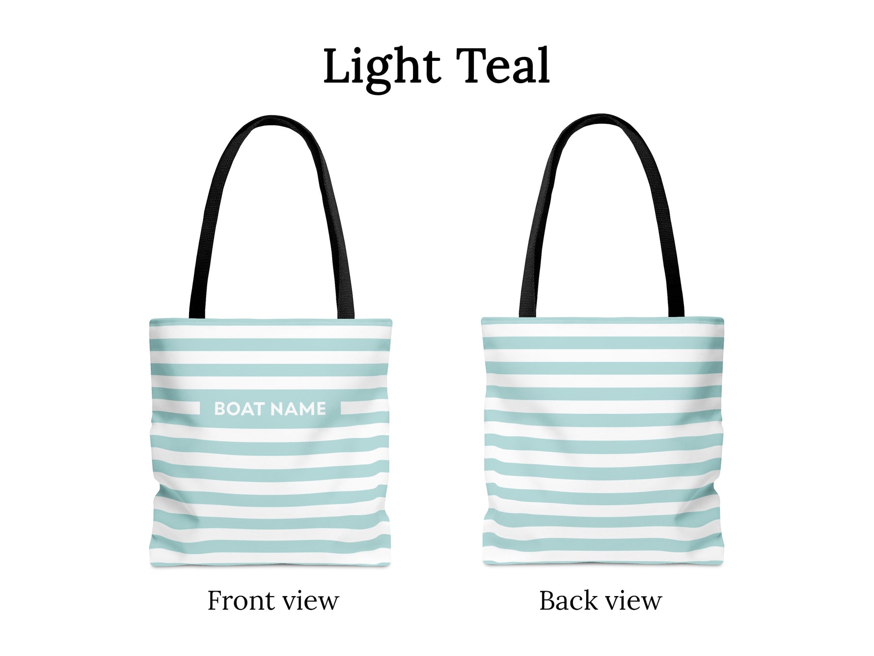 Custom Striped Bag, Boat Tote Bag, Boat Gifts for Women, Nautical Beach Bag, Personalized Tote