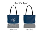 Custom Boat Tote, Boat Name Gift for Yacht Owners, Sailor Tote Bag