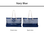 Boat Canvas Bag, Nautical Tote Bag, Custom Anchor Bag, Boat Gift for Women, Boat Bag