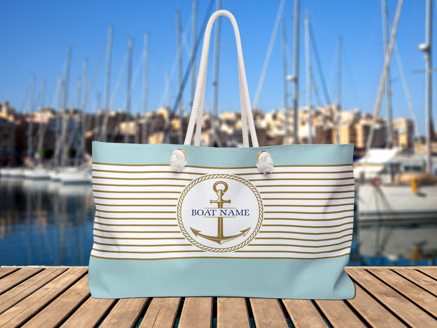 Boat Bag, Boat Gifts For Women, Nautical Bag, Sailing Bag, Custom Boat Gift