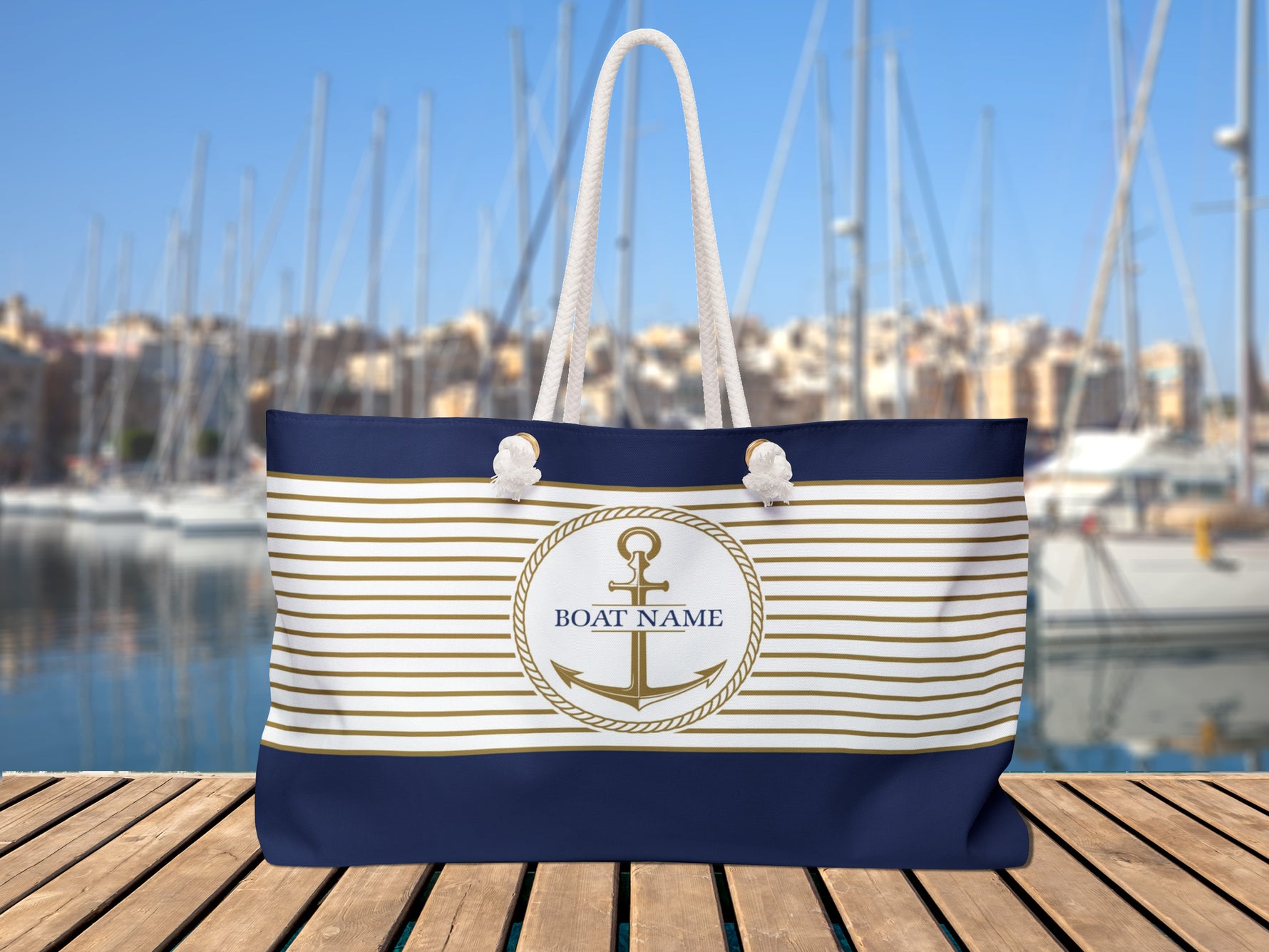 Boat Bag, Boat Gifts For Women, Nautical Bag, Sailing Bag, Custom Boat Gift