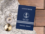 Boat Guest Book, Boat Gifts, Boat Accessories, Yacht Guest Book, Sailing Gifts