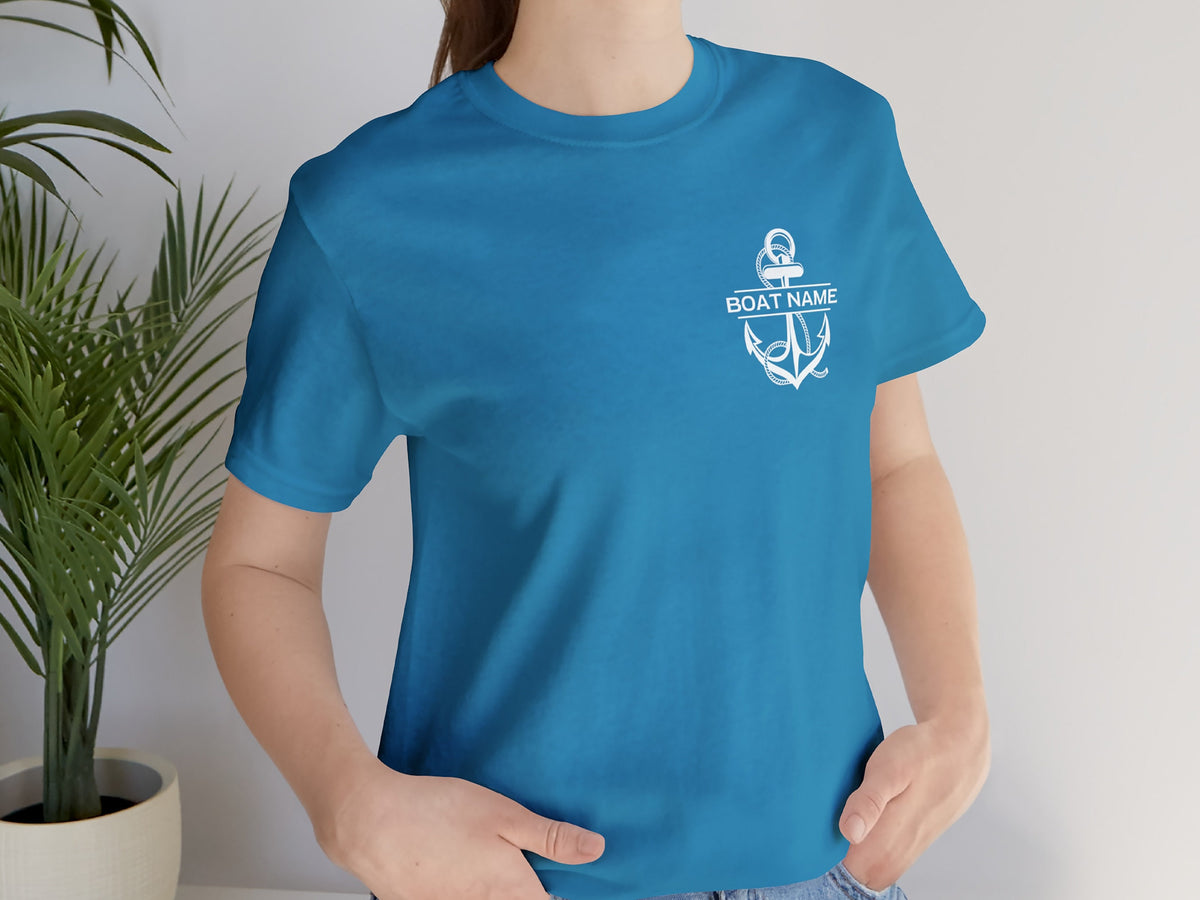 Boating Shirts, Captain Tshirts, Family Cruise Shirts, Boat T Shirt, Anchor Tshirt, Nautical Boat Gift